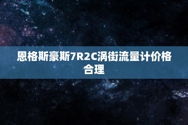 恩格斯豪斯7R2C涡街流量计价格合理