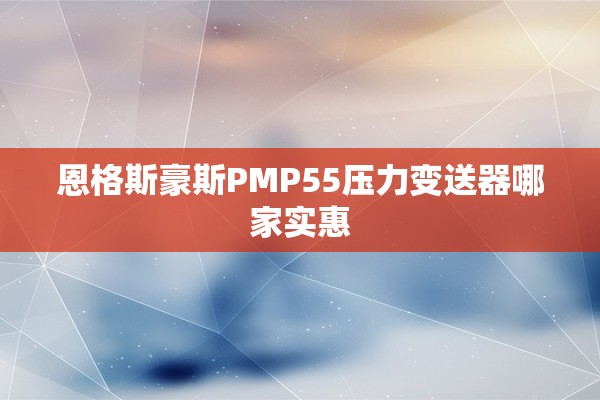 恩格斯豪斯PMP55压力变送器哪家实惠