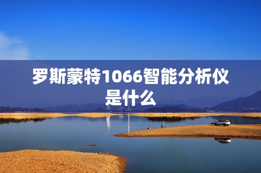 罗斯蒙特1066智能分析仪是什么