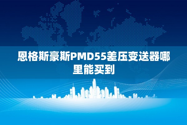 恩格斯豪斯PMD55差压变送器哪里能买到