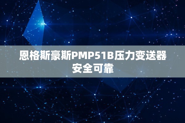 恩格斯豪斯PMP51B压力变送器安全可靠
